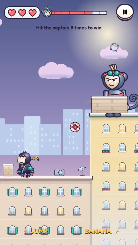 Win the rooftop duel