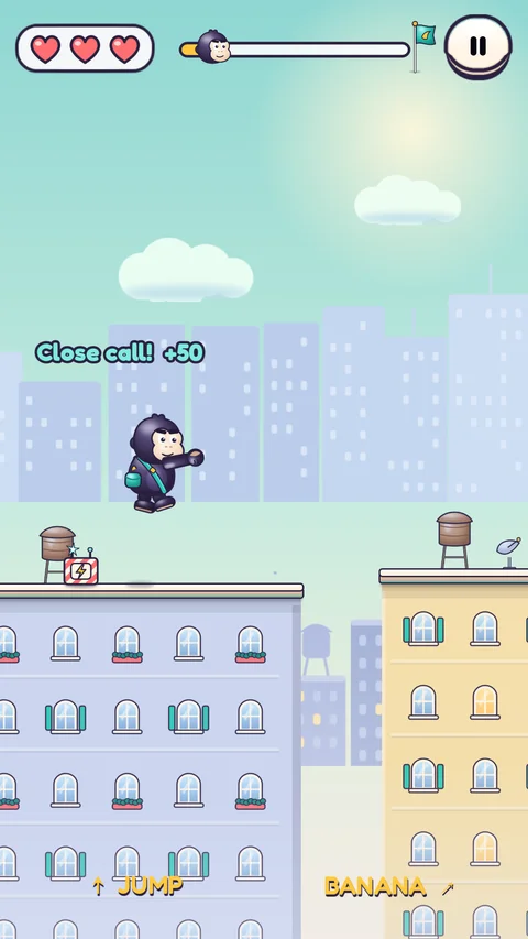 Clear the rooftop gap
