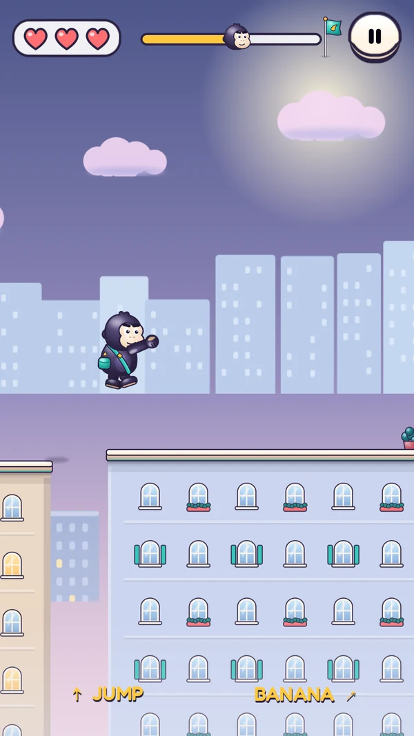 A rooftop jump in the twilight chapter